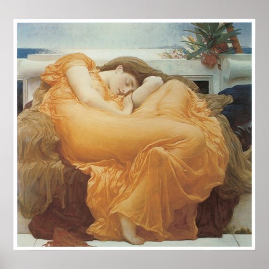 Flaming June, c. 1895 Lord Frederic Leighton Poster (Vorne)