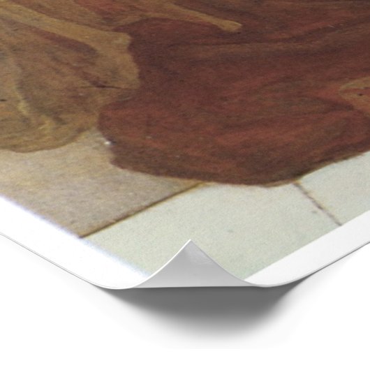 Flaming June, c. 1895 Lord Frederic Leighton Poster (Ecke)