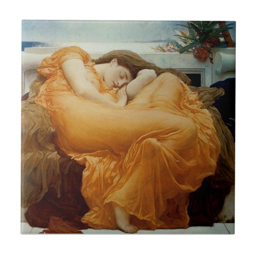 Flaming June Fliese (Vorderseite)