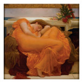 Flaming June Frederic Leighton Glossy Poster (Vorderseite)