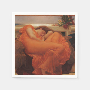 Flaming June Frederic Leighton Kunstdruck Serviette