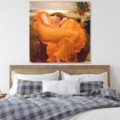 Flaming June - Frederic Lord Leighton Leinwanddruck (Insitu (Schlafzimmer))