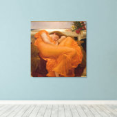 Flaming June - Frederic Lord Leighton Leinwanddruck (Insitu (Holzboden))