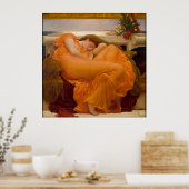 Flaming June - Frederic Lord Leighton Poster (Küche)