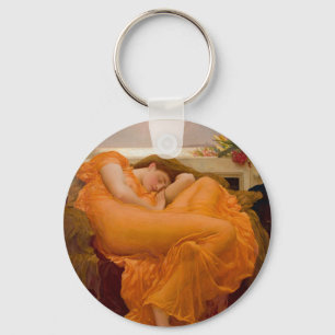 Flaming June - Frederic Lord Leighton Schlüsselanhänger