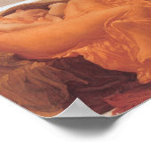 Flaming June, Leighton, 1895 Poster (Ecke)