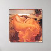 Flaming June ~ Lord Frederick Leighton Leinwanddruck (Vorderseite)