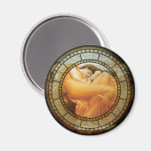 Flaming June Motif Magnet (Vorderseite/Rückseite)