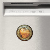Flaming June Motif Magnet (In Situ (Geschirrspüler))