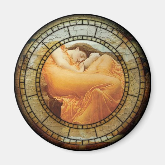 Flaming June Motif Magnet (Vorne)