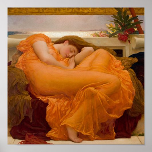 FLAMING JUNE POSTER (Vorne)