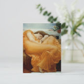 Flaming June Postkarte (Stehend Vorderseite)