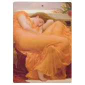 Flaming June Vintage Klemmbrett (Rückseite)