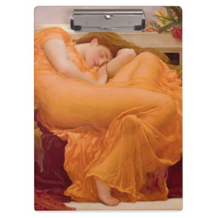 Flaming June Vintage Klemmbrett