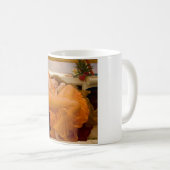 Flaming June (von Frederic Leighton) Kaffeetasse (VorderseiteRechts)