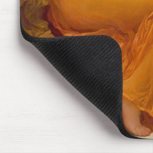 Flaming June (von Frederic Leighton) Mousepad (Ecke)