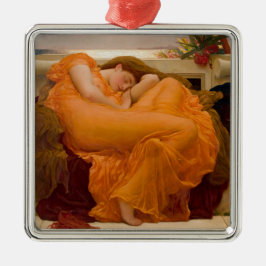 Flaming June (von Frederic Leighton) Ornament Aus Metall