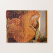 Flaming June von Frederic Leighton Puzzle (Horizontal)