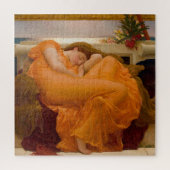 Flaming June (von Frederic Leighton) Puzzle (Vertikal)
