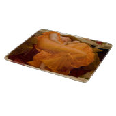 Flaming June (von Frederic Leighton) Schneidebrett (Ecke)