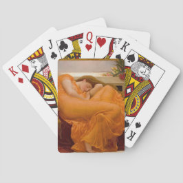 Flaming June (von Frederic Leighton) Spielkarten