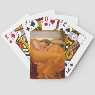 Flaming June (von Frederic Leighton) Spielkarten