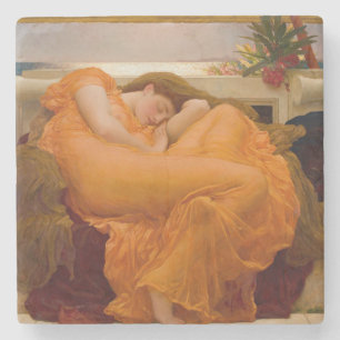 Flaming June (von Frederic Leighton) Steinuntersetzer