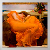 Flaming June von Frederic Lord Leighton Poster (Vorne)