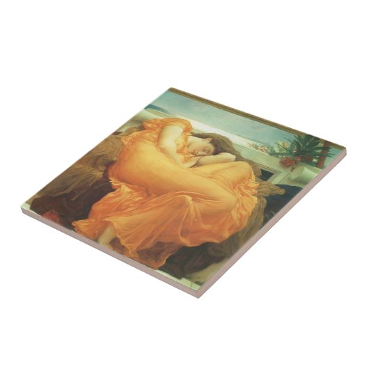 Flaming June von Lord Frederic Leighton Fliese (Seite)