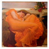 Flaming June von Lord Frederic Leighton Fliese (Vorderseite)