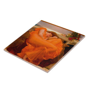 Flaming June von Lord Frederic Leighton Fliese