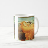 Flaming June von Lord Frederic Leighton Kaffeetasse (VorderseiteRechts)