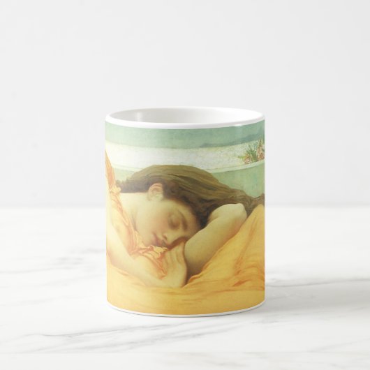 Flaming June von Lord Frederic Leighton Kaffeetasse (Mittel)