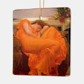 Flaming June von Lord Frederic Leighton Keramikornament (Links)
