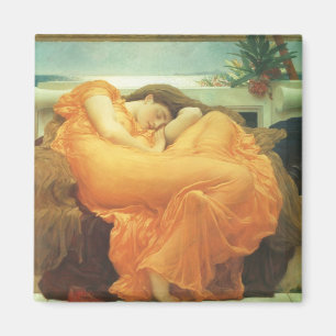 Flaming June von Lord Frederic Leighton Magnet