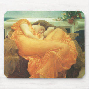 Flaming June von Lord Frederic Leighton Mousepad