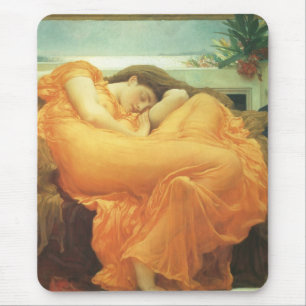 Flaming June von Lord Frederic Leighton Mousepad
