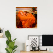 Flaming June von Lord Frederic Leighton Poster (Heimbüro)