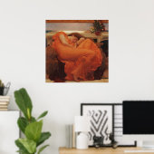 Flaming June von Lord Frederic Leighton Poster (Heimbüro)
