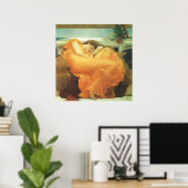 Flaming June von Lord Frederic Leighton Poster (Heimbüro)