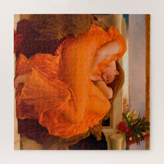 Flaming June von Lord Frederic Leighton Puzzle (Horizontal)