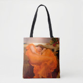 Flaming June von Lord Frederic Leighton Tasche (Vorderseite)