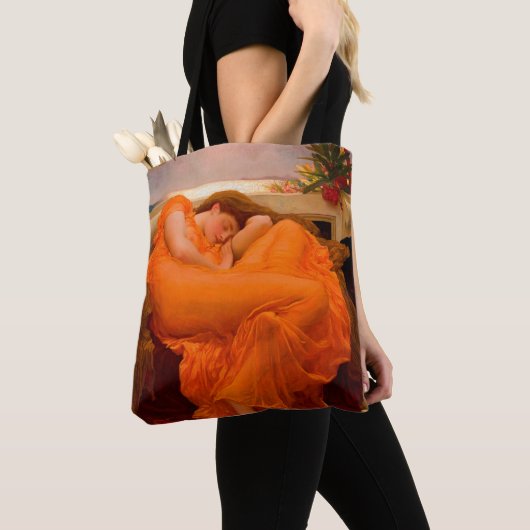 Flaming June von Lord Frederic Leighton Tasche (Von Nahem)