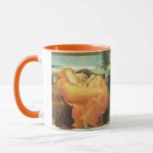 Flaming June von Lord Frederic Leighton Tasse (Links)