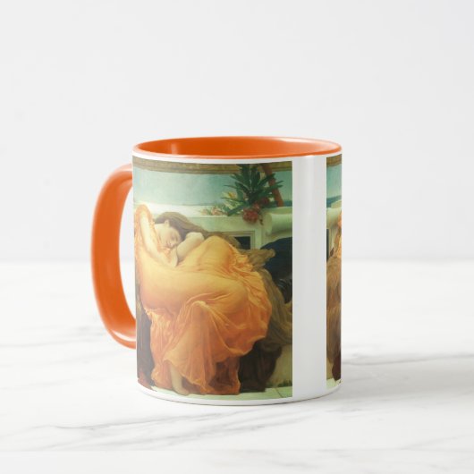 Flaming June von Lord Frederic Leighton Tasse (Vorderseite Links)