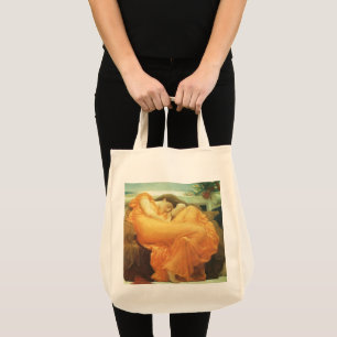 Flaming June von Lord Frederic Leighton Tragetasche