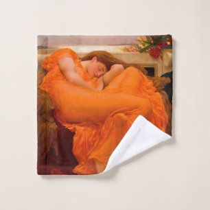 Flaming June von Lord Frederic Leighton Waschlappen