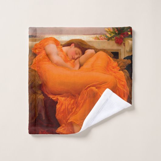 Flaming June von Lord Frederic Leighton Waschlappen (Waschlappen)