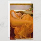 Flaming June von Sir Frederic Leighton Briefpapier (Vorne/Hinten)