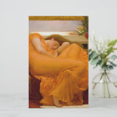 Flaming June von Sir Frederic Leighton Briefpapier (Stehend Vorderseite)
